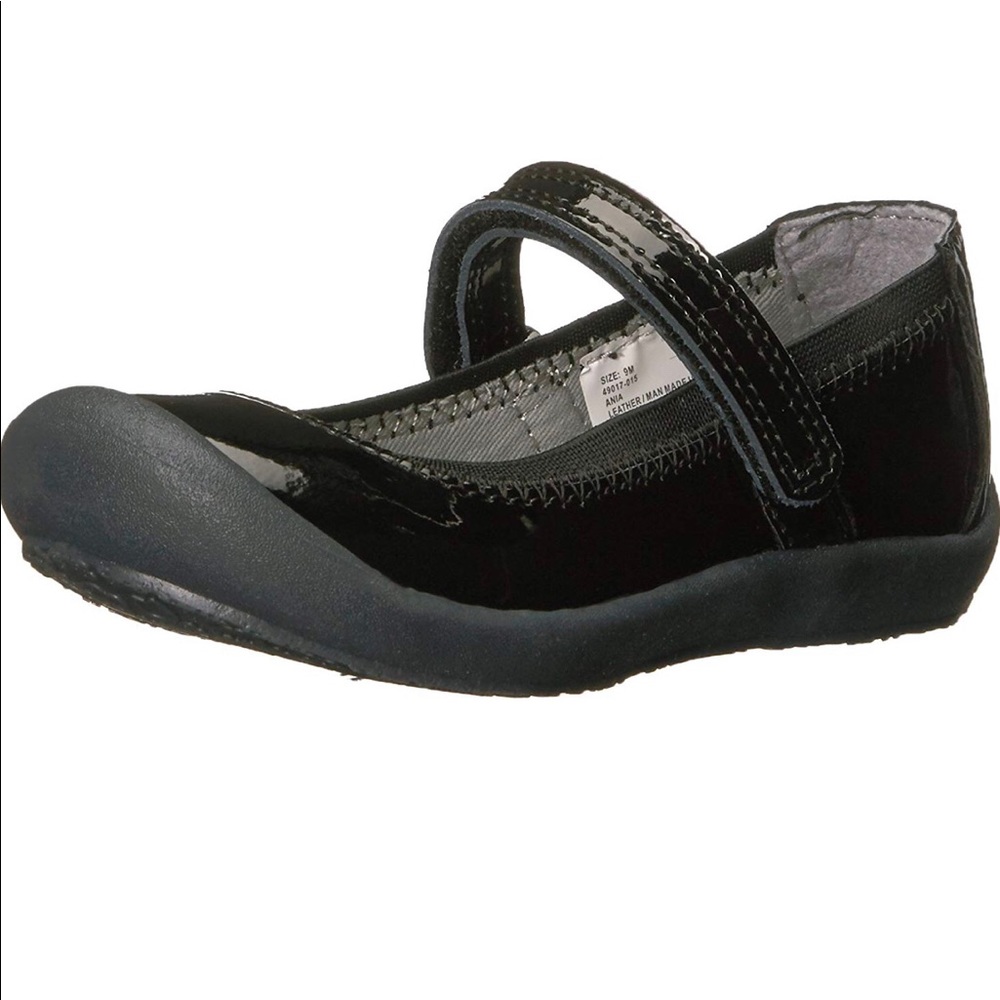 🛑Hanna Andersson Ania Girl's Casual size 4 black shoes